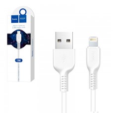 USB кабель Hoco X20 ″Flash″ lightning 1m белый