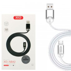 Кабель USB - Micro XO NB42 1m белый