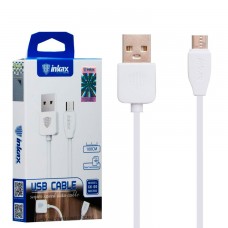 USB кабель inkax CK-60 Micro белый