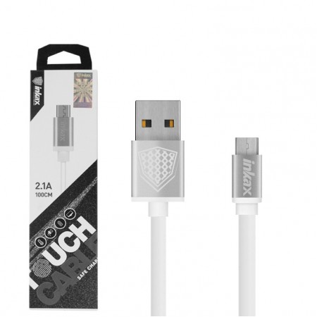 USB кабель inkax CK-09 Micro USB 1м серебристый