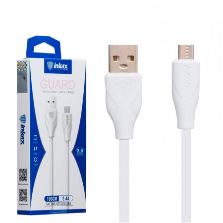 USB кабель inkax CK-58 Micro USB белый