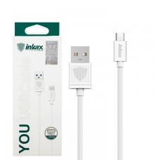 USB кабель inkax CK-01 Type-C 1м белый