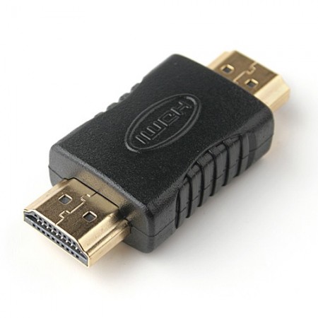 Переходник HDMI M/штекер-M/штекер черный