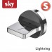 Магнитный кабель SKY (AM60) apple-lightning (SR 5A-201) для зарядки и передачи данных (100 см) Red