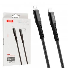 USB кабель XO NB122 Type-C to Lightning 1m черный