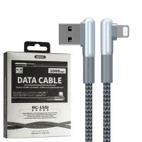 USB кабель Remax Gaming RC-155i Lightning серый