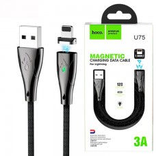 USB Кабель Hoco U75 ″Blaze magnetic″ Lightning 1.2М черный