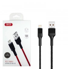 USB кабель XO NB51 Lightning 1m черный