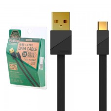 USB кабель Remax RC-048a Gold plating Type-C черный