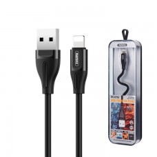 USB кабель Remax Rayen RC-075i Lightning черный