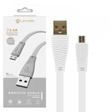 USB Кабель Lenyes LC101 micro USB белый