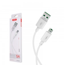 USB кабель XO NB119 micro USB 1m белый