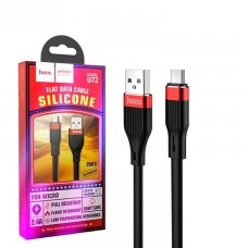 USB Кабель Hoco U72 ″Forest Silicone″ micro USB 1.2М черный