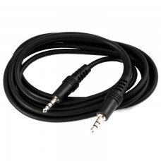 AUX кабель 3.5 mini jack 3 метра черный