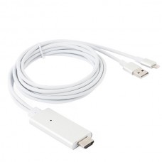 HDTV кабель для iPhone 5/5S/6/6S white