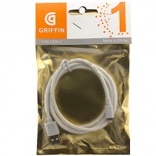 USB кабель Griffin Apple Lightning iPhone 5S 1m белый