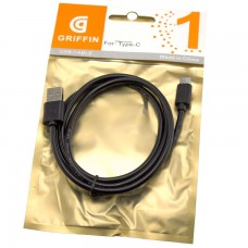 USB кабель Griffin Type-C 1m черный