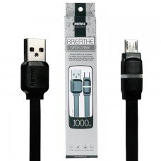 USB кабель Remax Breathe RC-029m micro USB 1m черный