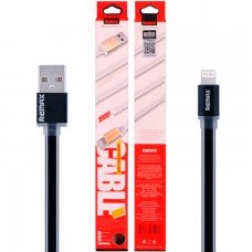 USB кабель Remax Colourful RE-005i lightning 1m черный