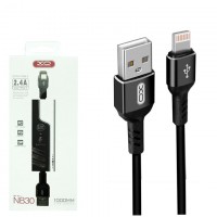 Кабель USB - Lightning XO NB30 1m черный