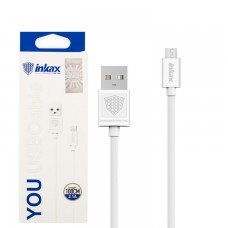 USB кабель inkax CK-01 Micro USB 1м белый