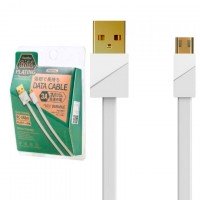 USB кабель Remax RC-048m Gold plating micro USB белый