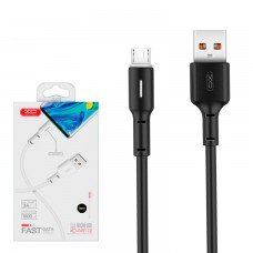 USB кабель XO NB112 micro USB 1m черный