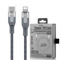 USB кабель Remax RC-151cl Type-C - Lightning серебристый