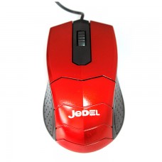 Мышь проводная Jedel JD05 красная