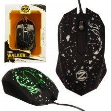 Мышь игровая Zornwee XG68 Walker с подсветкой черная