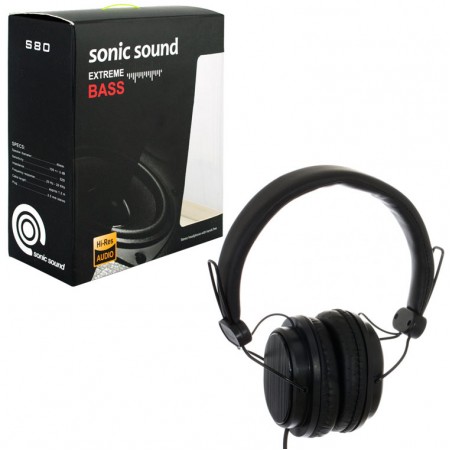 Наушники Sonic Sound E288 черные