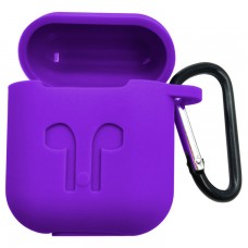 Футляр для наушников AirPods Full Case фиолетовый