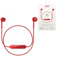 Bluetooth наушники с микрофоном XO BS8 красные