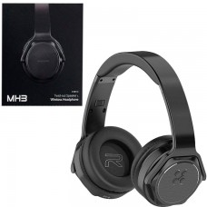 Bluetooth наушники с микрофоном MH3 + колонка 2в1 черные
