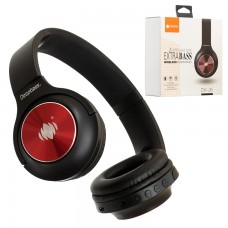 Bluetooth наушники с микрофоном Deepbass DW-26 черно-красные