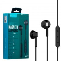 Bluetooth наушники с микрофоном Celebrat A17 черные