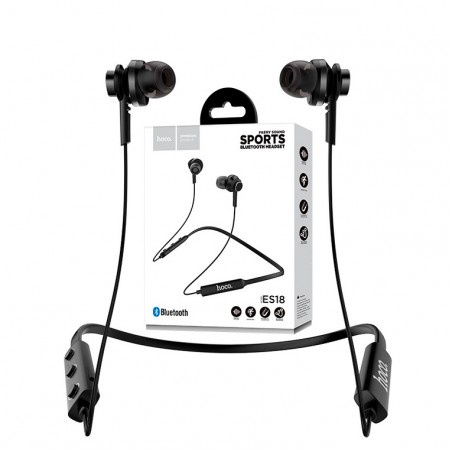 Bluetooth наушники с микрофоном Hoco ES18 черные