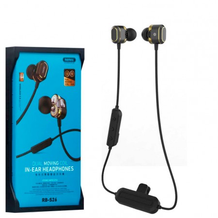Bluetooth наушники с микрофоном Remax RB-S26 черные