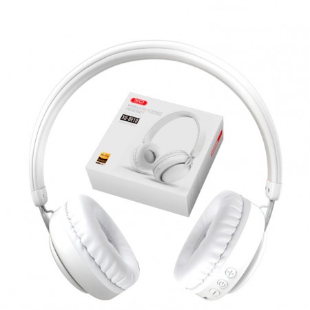 Bluetooth наушники с микрофоном XO BE10 белые