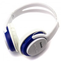 Bluetooth наушники с микрофоном MP3 BAT-5800E белые