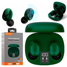 Bluetooth наушники с микрофоном Yison TWS-T4 зеленые