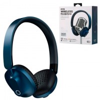 Bluetooth наушники с микрофоном Remax RB-550HB синие