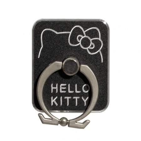 Кольцо держатель Metal Kitty черный
