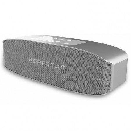 Портативная колонка Hopestar H11 серебристая