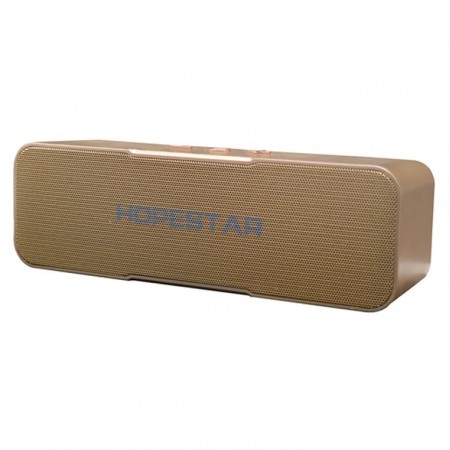 Портативная колонка Hopestar H13 золотистая