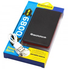 Power Bank Reddax RDX-201 6800 mAh black