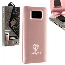 Power Bank Lenyes L680 10000 mAh розовый