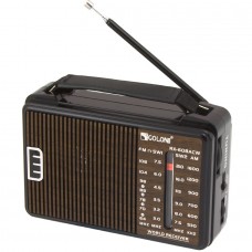 Радиоприемник GOLON RX-608ACW коричневый