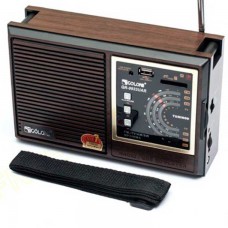 Радиоприемник GOLON RX-9933UAR черно-коричневый