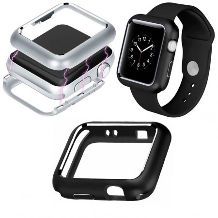 Защитная Накладка Apple Watch Full Case Magnetic 42mm черный